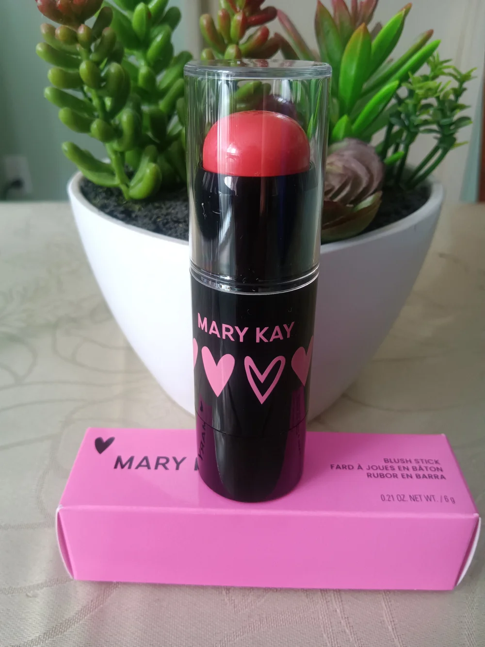 Mary Kay Pink Cream Blush Stick - Soft Pink